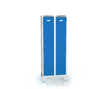 Cloakroom locker reduced height ALSIN with feet 1620 x 600 x 500